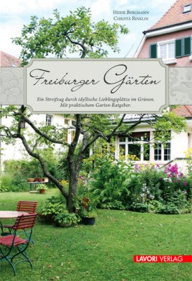 Buchcover Freiburger Gärten